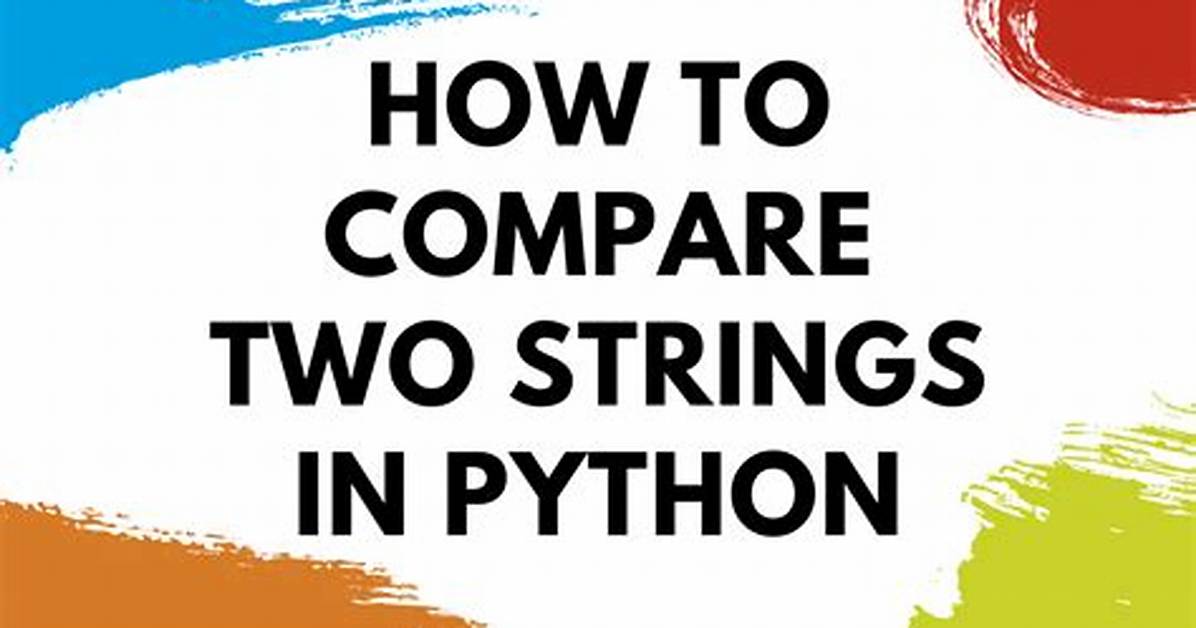 Command to Compare Two Strings