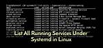 Command to List Systemd Services That Run on Startup in the Order in Which They Run?