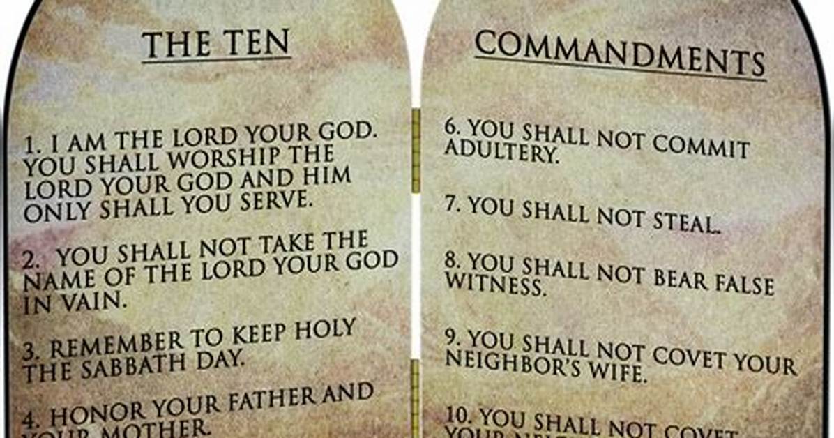 Commandment Definition