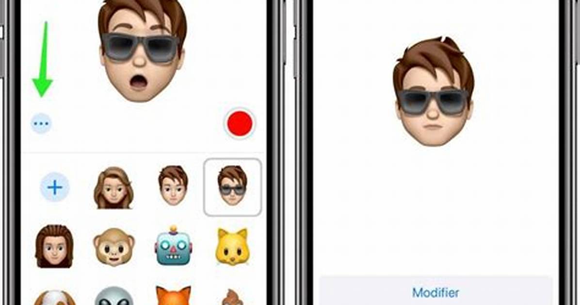 Comment Modifier Son Memoji