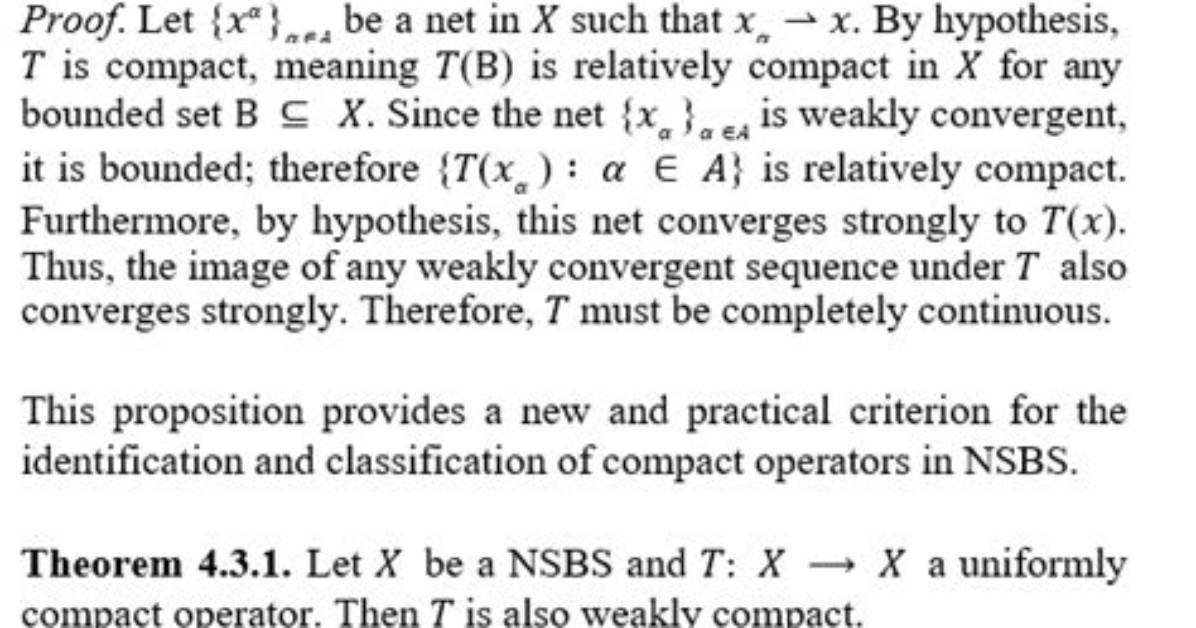 Compact Operators and Completely Continuous Operators