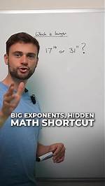 Comparing Large Exponents
