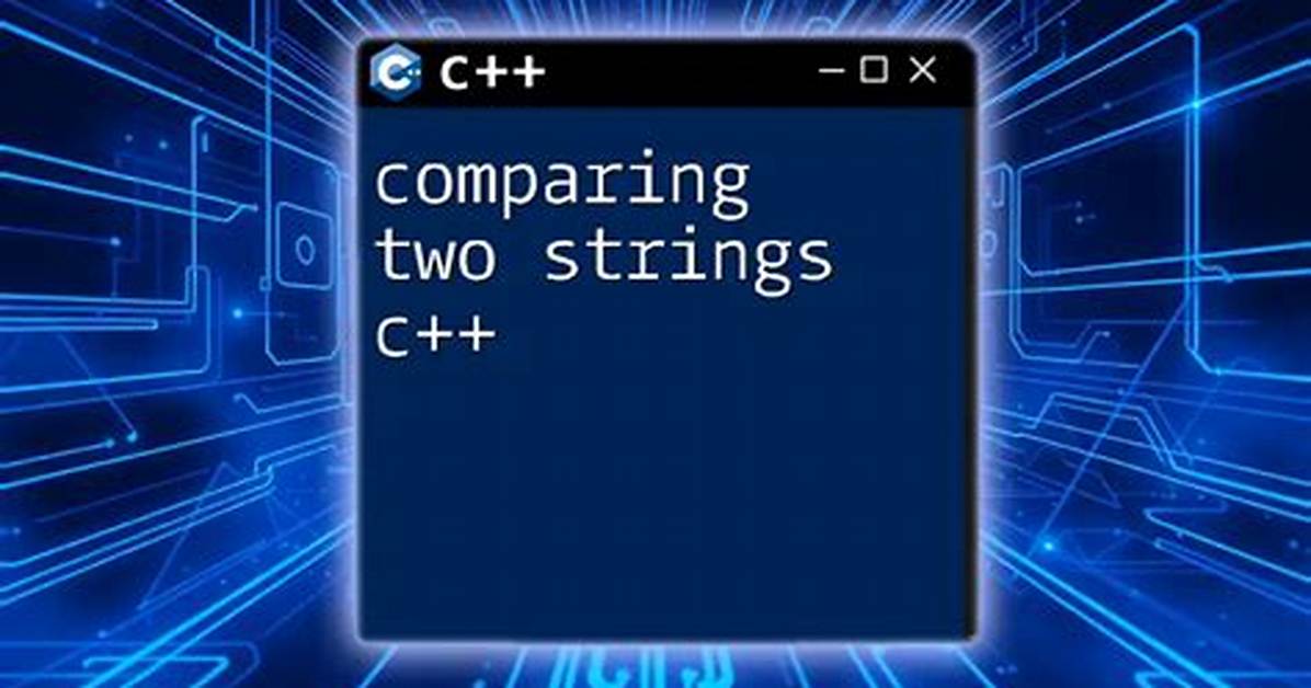 Comparing Two Strings in C? [Duplicate]