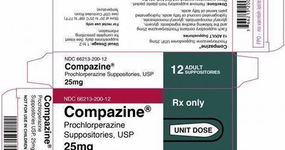 Compazine Suppository