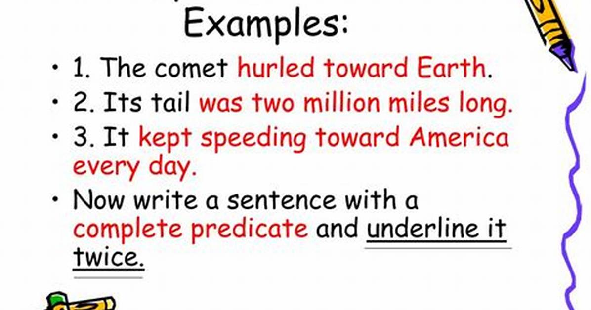 Complete Predicate Examples