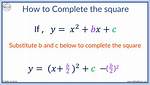 Completing the Square with Multiple Variables