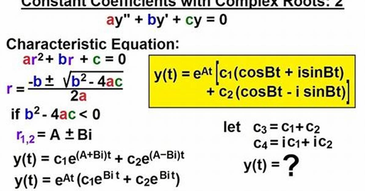 Complex Differential Equation