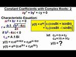 Complex Differential Equation