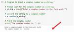 Complex Numbers in Python