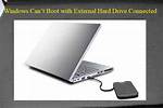 Computer Won't Boot with External Usb Drive Plugged In