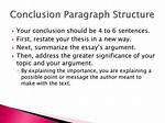 Concluding Paragraph