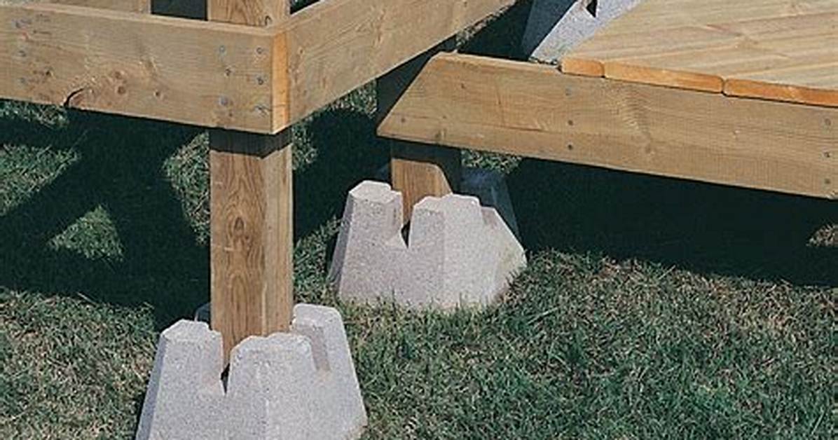 Concrete Deck Block