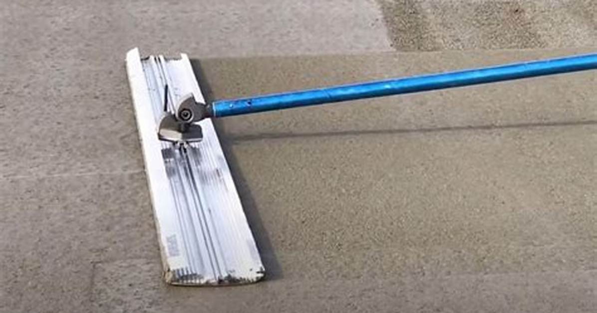 Concrete Float
