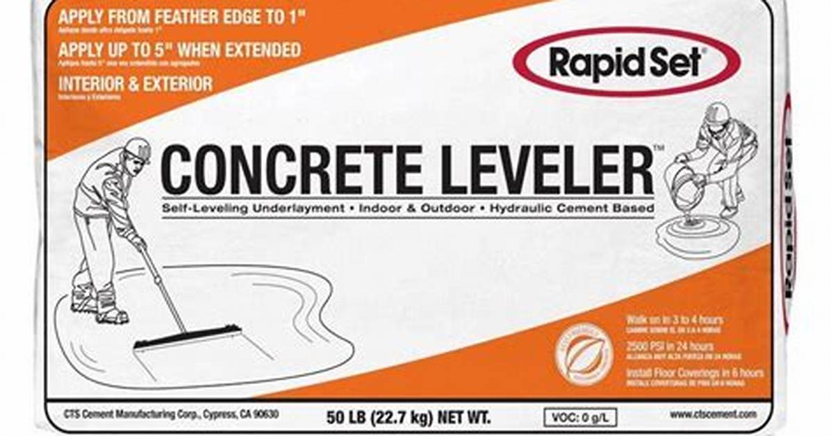 Concrete Leveler