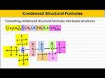 Condensed Structure