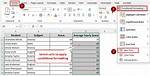Conditional Formatting in Excel Based on Another Column