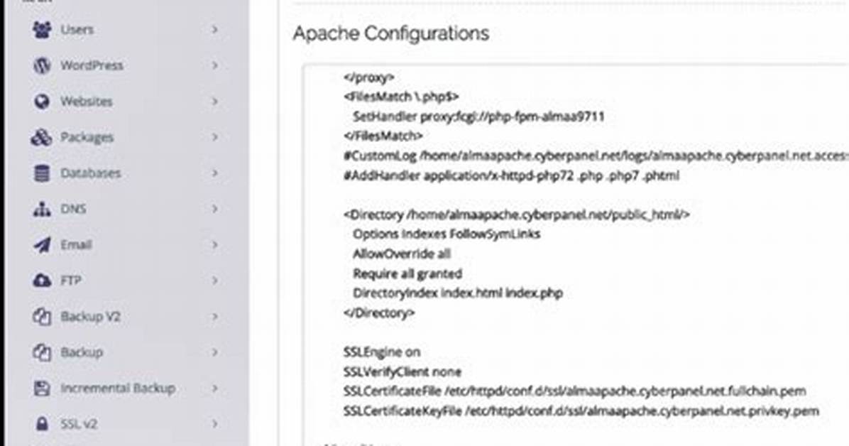 Config Test Failed When Restarting Apache2