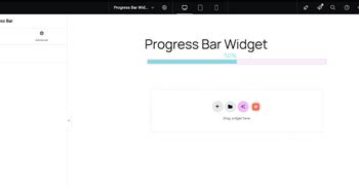 Configuring the Progress Bar Widget - Documentation for Remedy Action Request System 20.08