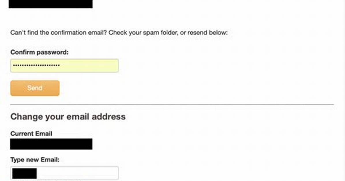 Confirmation Email Address Error Code 16