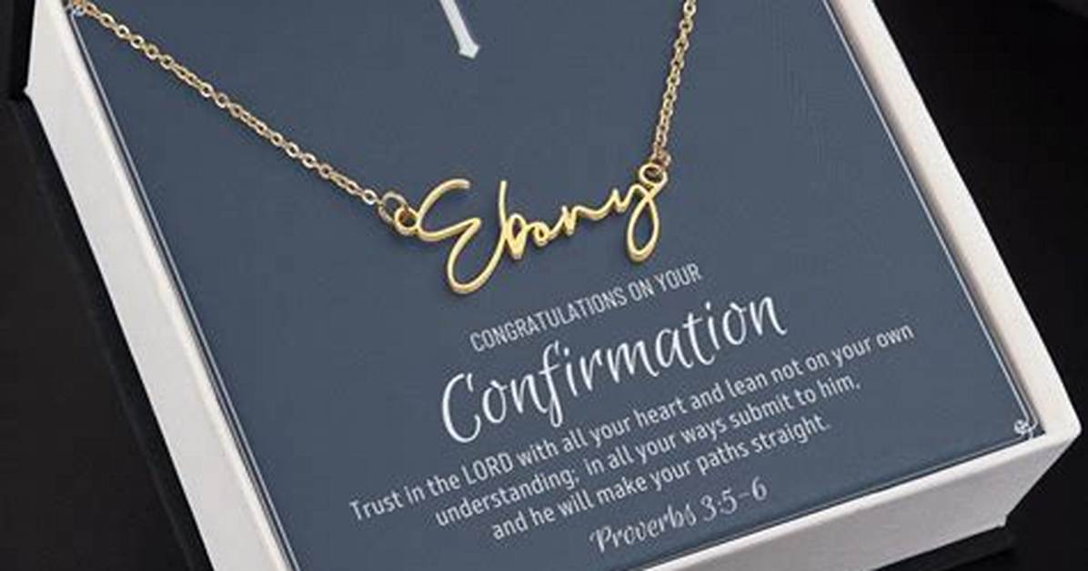 Confirmation Gift