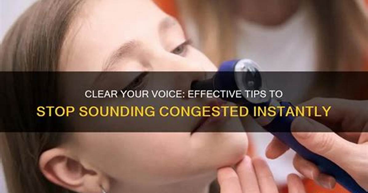 Congested-Sounding