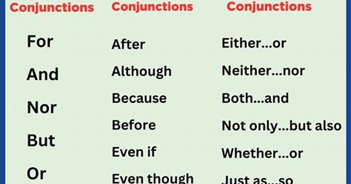 Conjunction