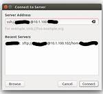 Connect to Ssh Server Using Nautilus
