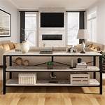 Console Table Behind Sofa
