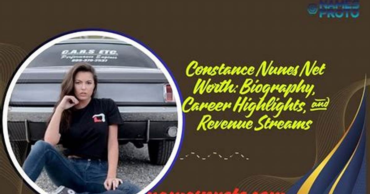 Constance Hunter Net Worth
