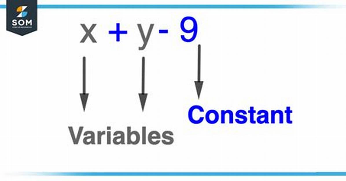 Constant and Variable