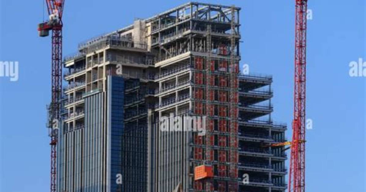 Constructed as a Skyscraper