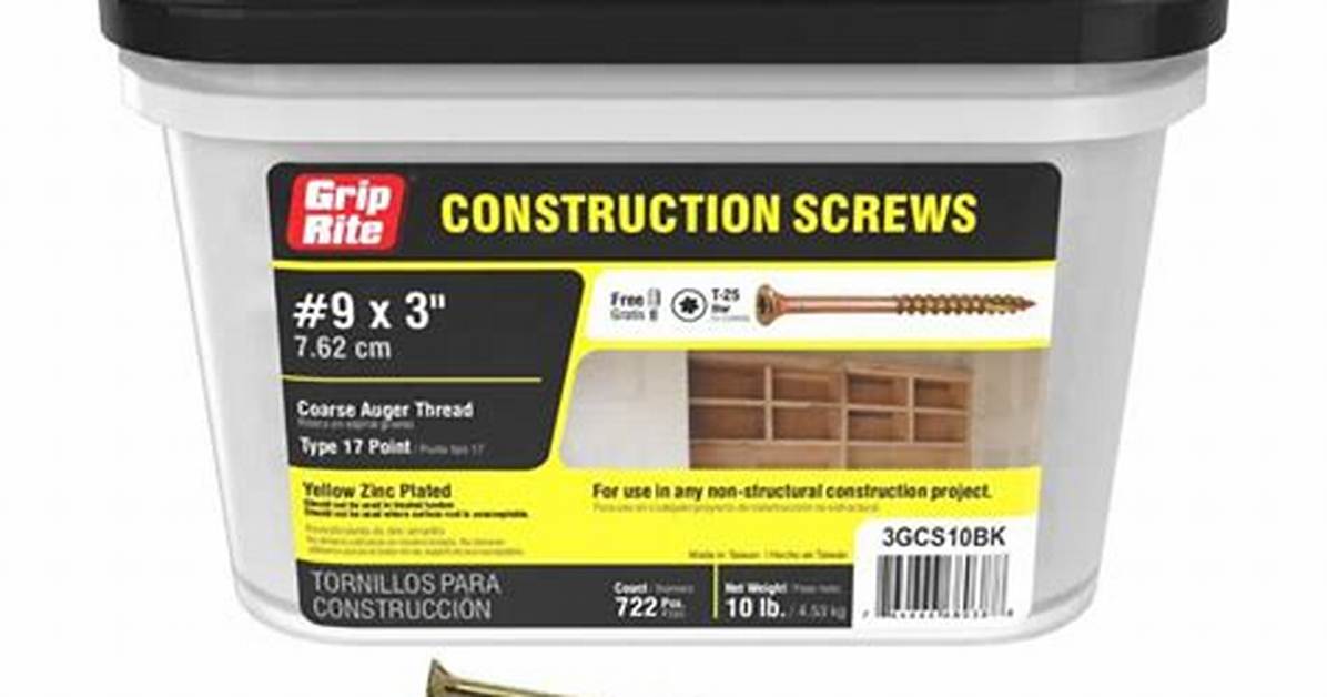 Construction Screws