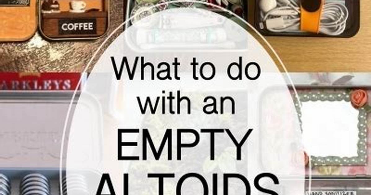 Container for Altoids