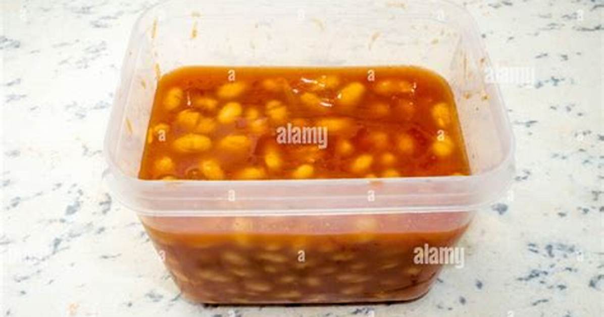 Container for Baked Beans