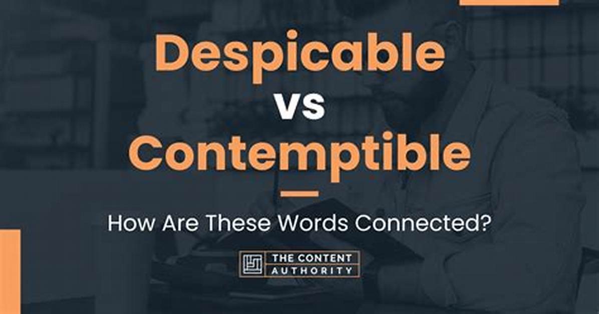 Contemptible