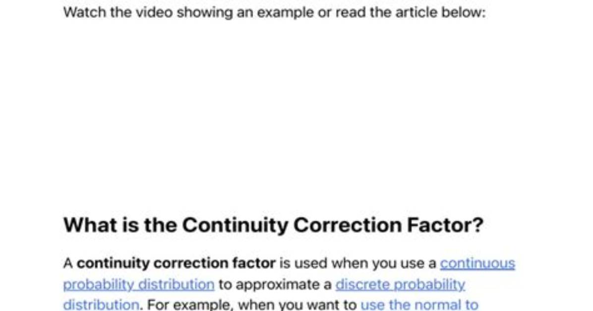 Continuity Correction Factor Adding or Subtracting $0.5$?