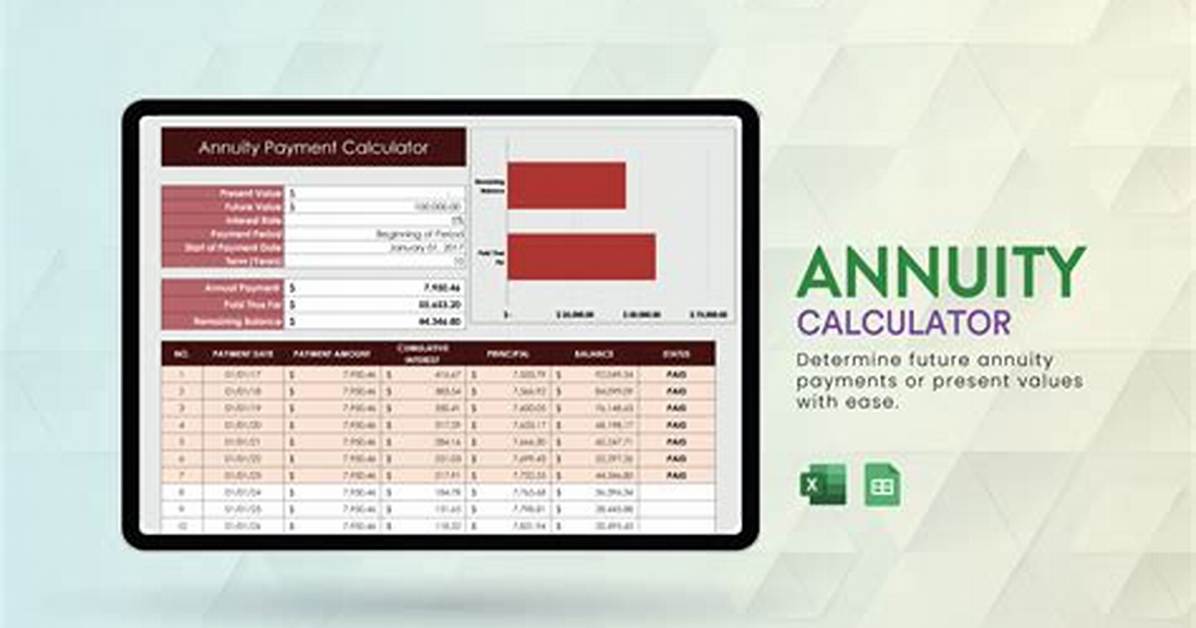Continuous Annuity Calculator