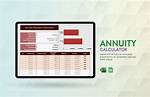 Continuous Annuity Calculator