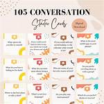 Conversation Starters - Table Talk Cards