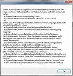 "Conversion Failed Because the Data Value Overflowed the Specified Type" Error Applies to Only One Column of the Same Table