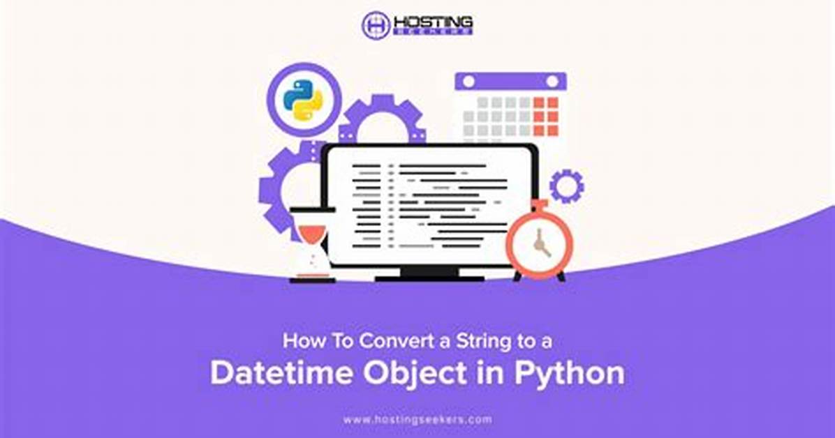 Convert Datetime Object to a String of Date Only in Python