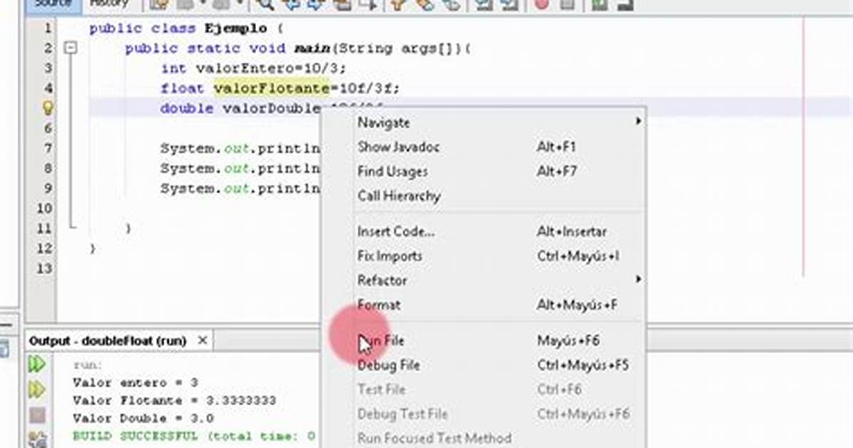 Convert Double to Float in Java