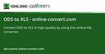 Convert. Ods Document To. Docx Document