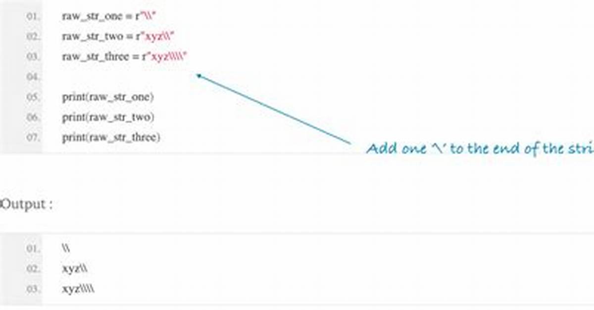 Convert Regular Python String to Raw String