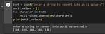 Convert String to Ascii Value Python