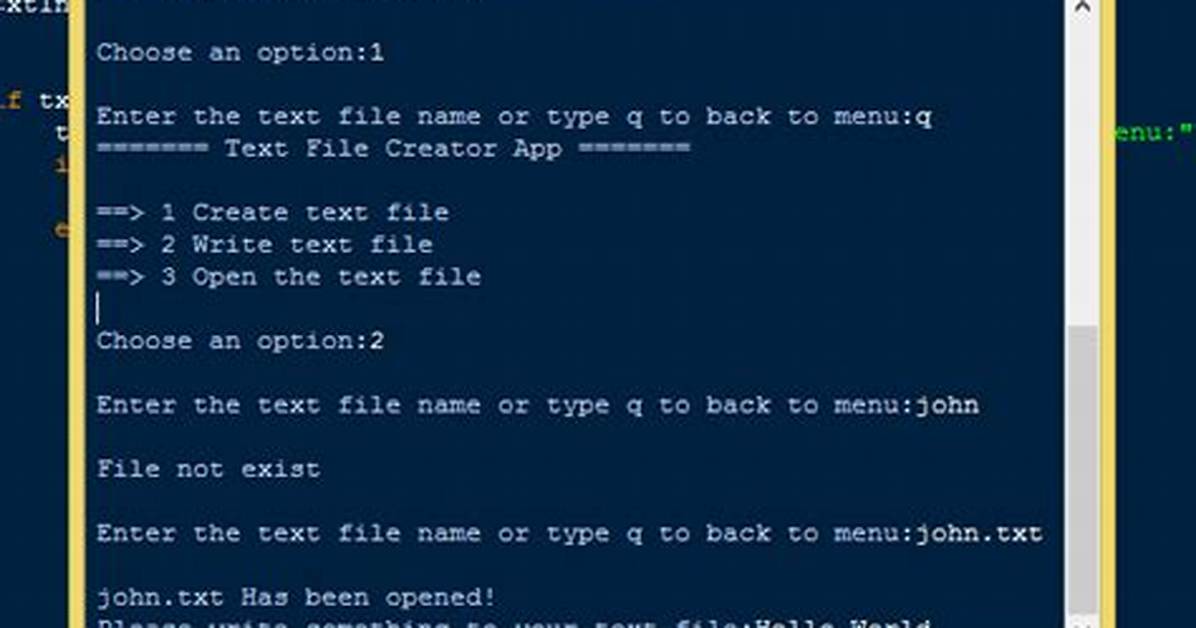 Convert Text File to Source Code File [Windows 10]