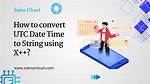 Convert Time. Time to String