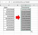 Convert Timestamp to Integer