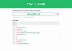 Converting a Csv File to Json Using C# [Closed]