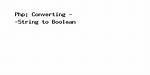 Converting from a String to Boolean in Python